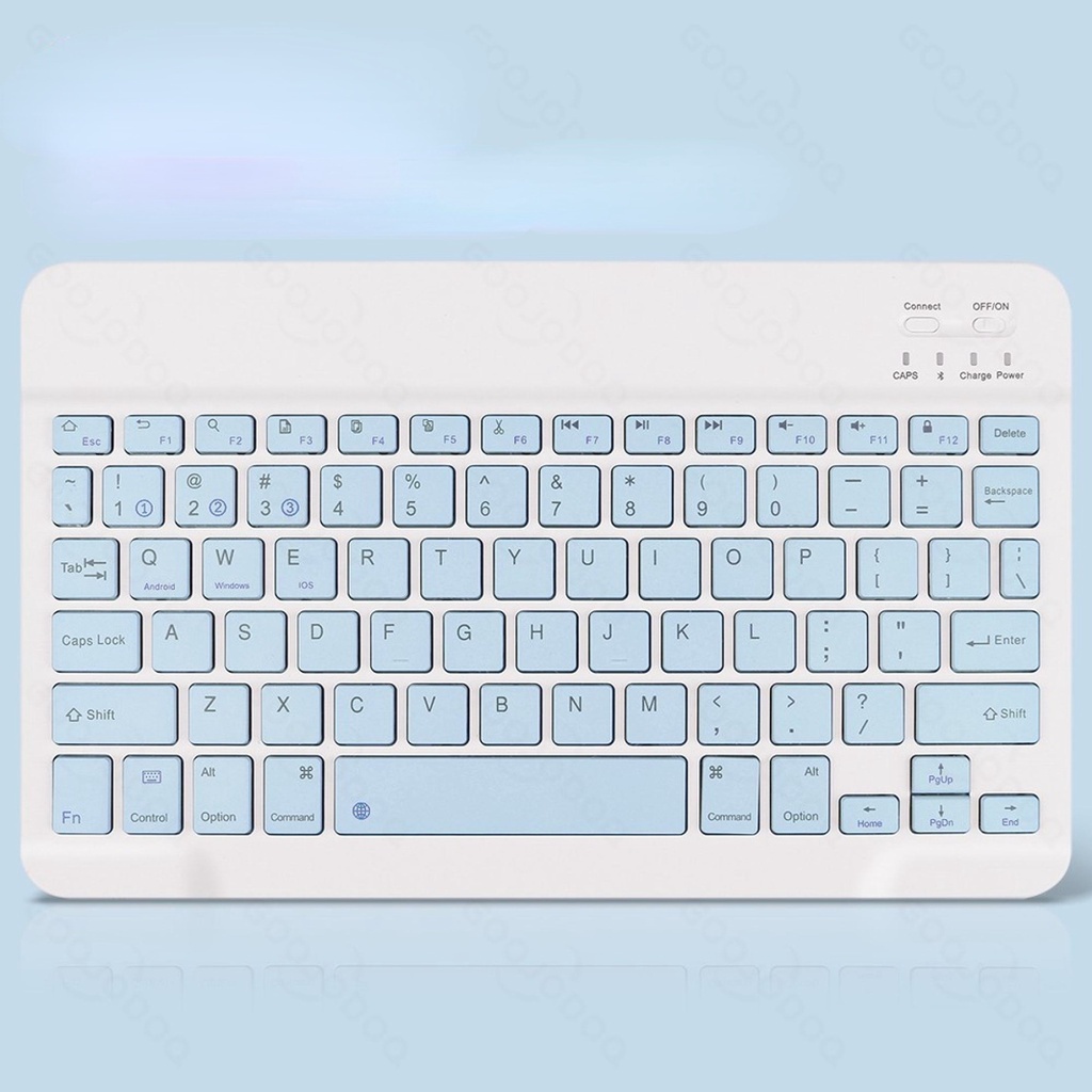 Jual 10 Inch 3 in 1 Wireless Bluetooth Keyboard Mouse Set Lightweight ...