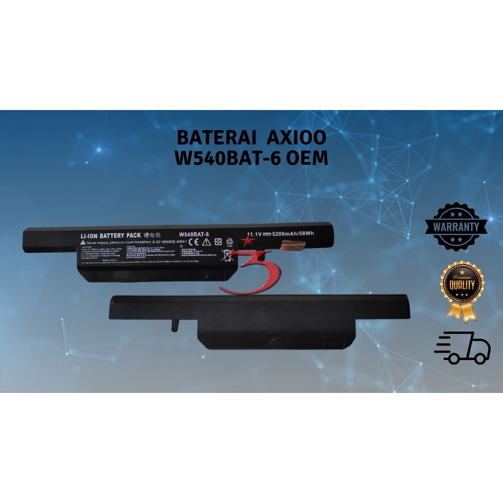 Batteria 11,1 V W540BAT 6 6 87 W540S 4272 Per Clevo W540 W540EU - Foto 12