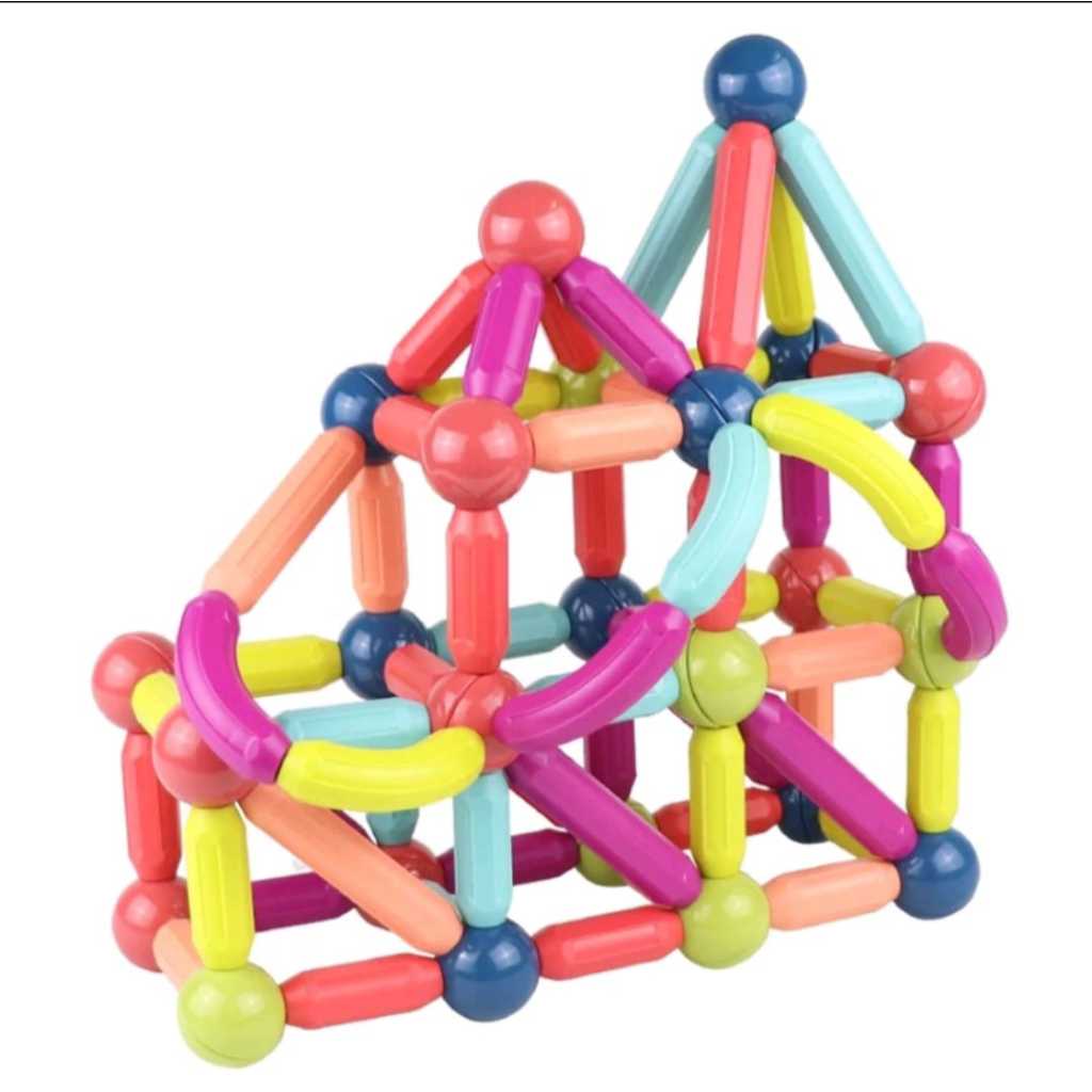 Jual Cleair O2 - Mainan Edukasi Anak Magnetic Stick & Ball Montessori ...