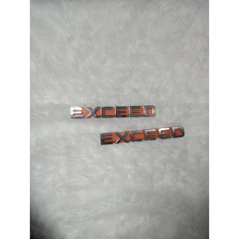 Jual Emblem tulisan exceed original | Shopee Indonesia