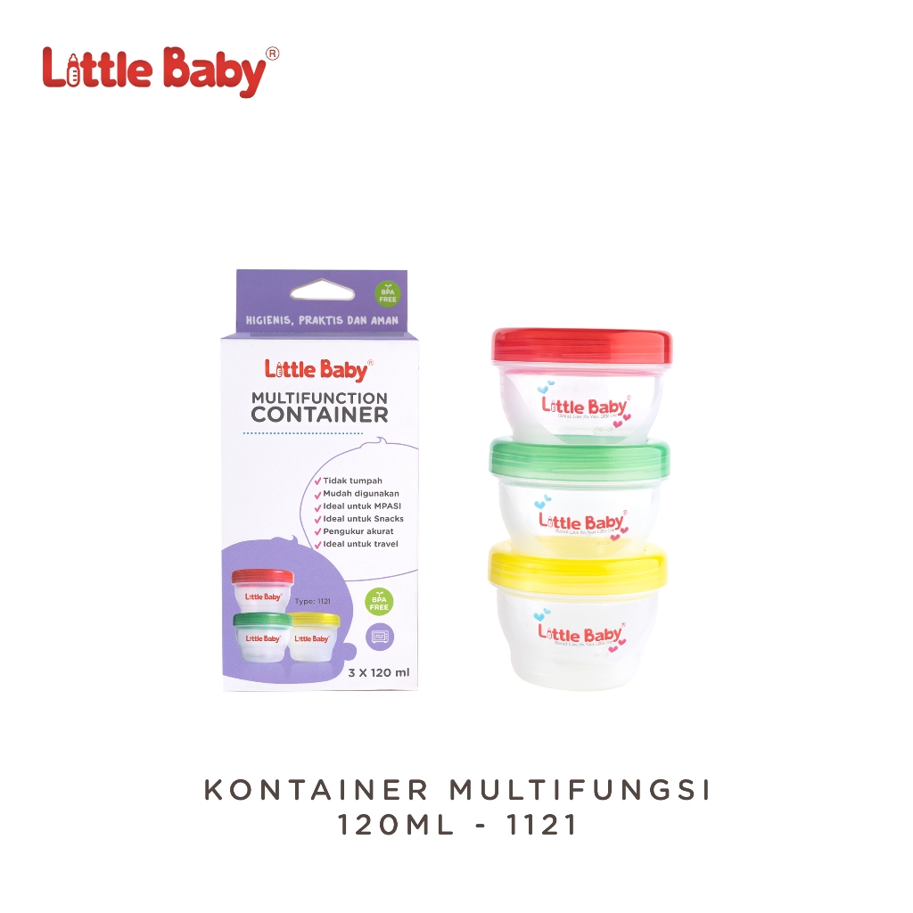 Jual Little Baby - Kontainer Multifungsi Multifunction Container 120ml ...