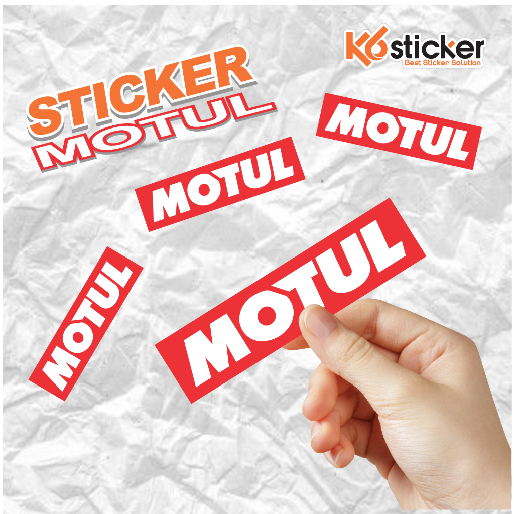 Jual Sticker MOTUL print | Shopee Indonesia