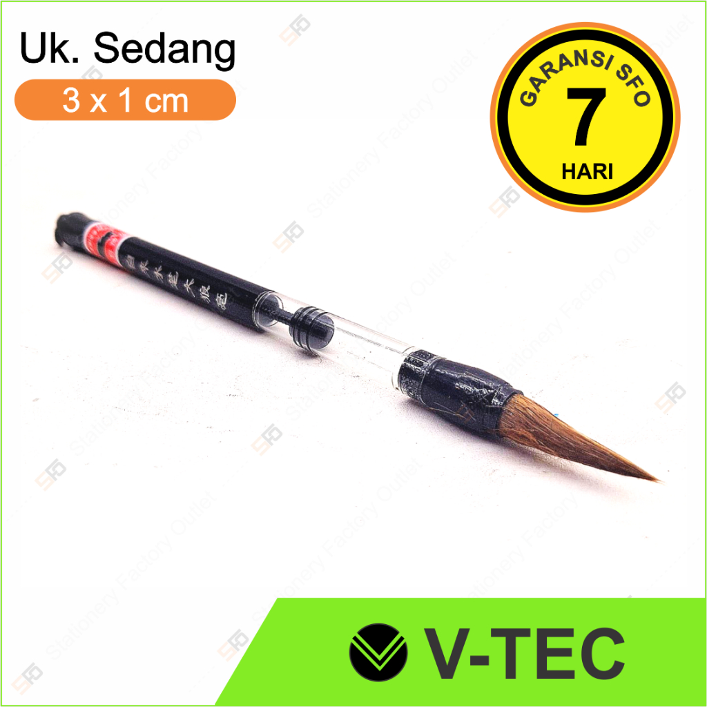 Jual Kuas Kaligrafi Pompa V-Tec Sedang - Maopi Lukis Tinta Bak Cina ...