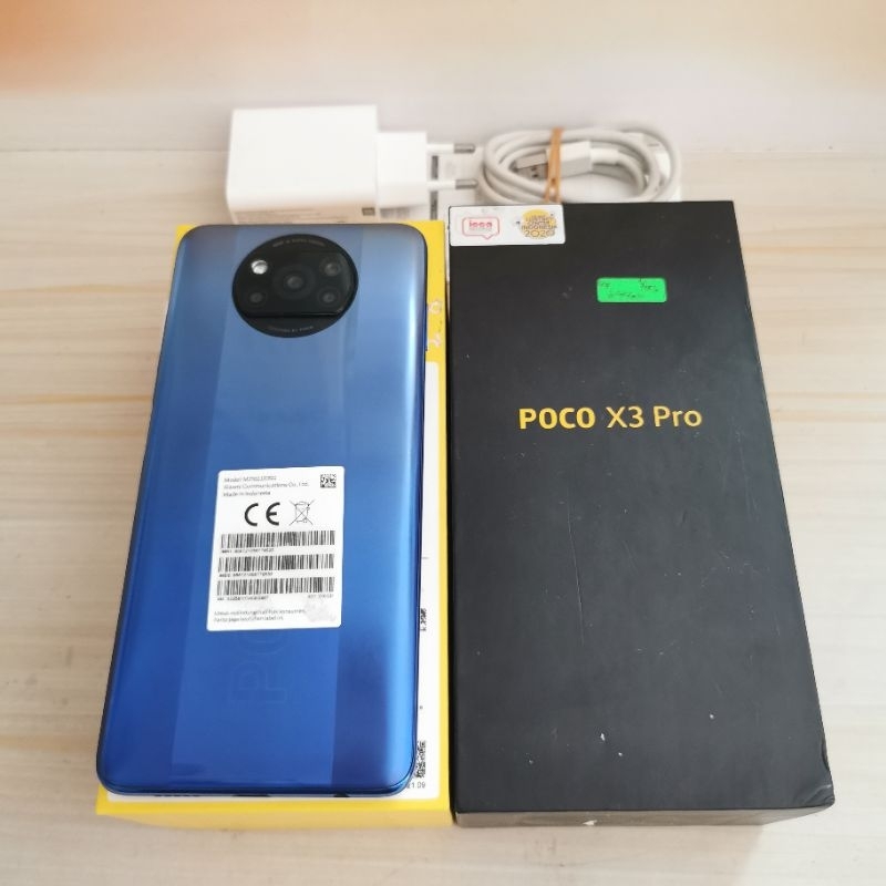 Jual POCO X3 PRO ram 8GB 256GB Blue Bekas - Fullset Resmi - second ...