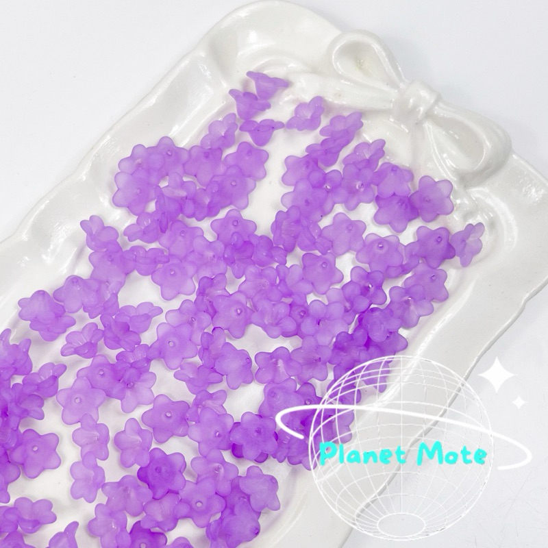 Jual Manik Mote Kelopak Bunga Tulip Frosted Series (15gr) | Shopee ...