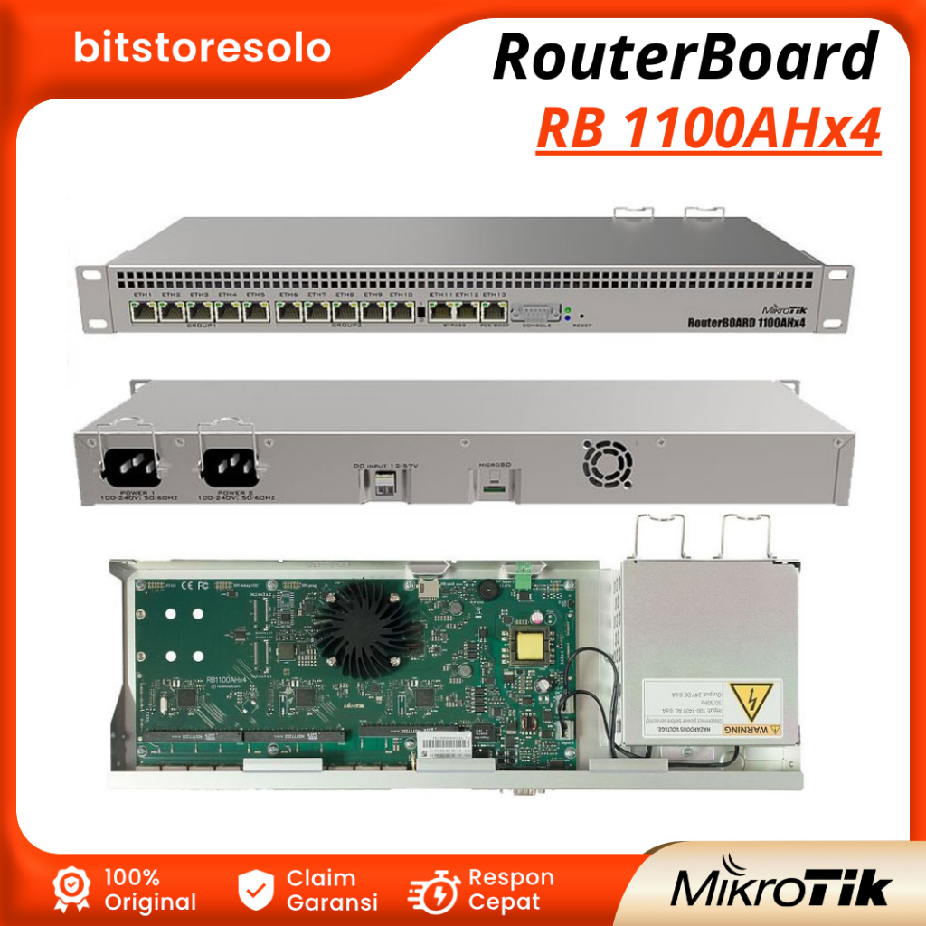 Jual MIKROTIK ROUTER WIFI ROUTERBOARD RB 1100AHx4 | Shopee Indonesia