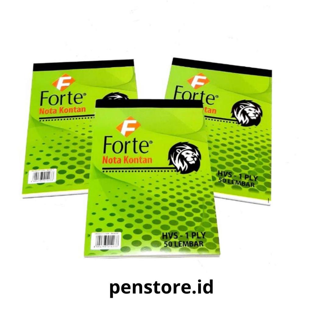 Jual (pcs) Nota Kontan FORTE K1 (1Ply) Kecil | Shopee Indonesia