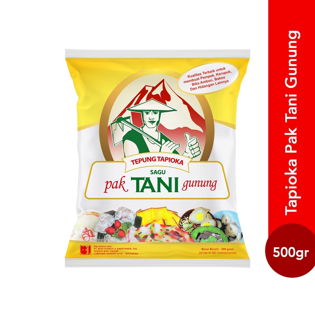 TEPUNG TAPIOKA PAK TANI 500G
