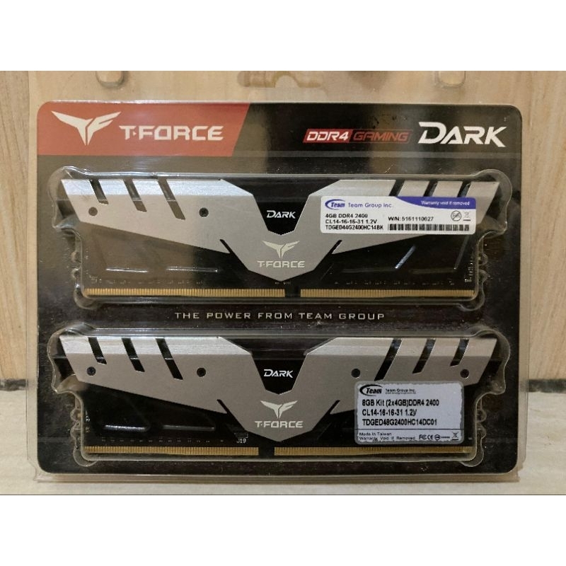 Jual Ram DDR4 TFORCE 4x2 GB Dual Channel | Shopee Indonesia
