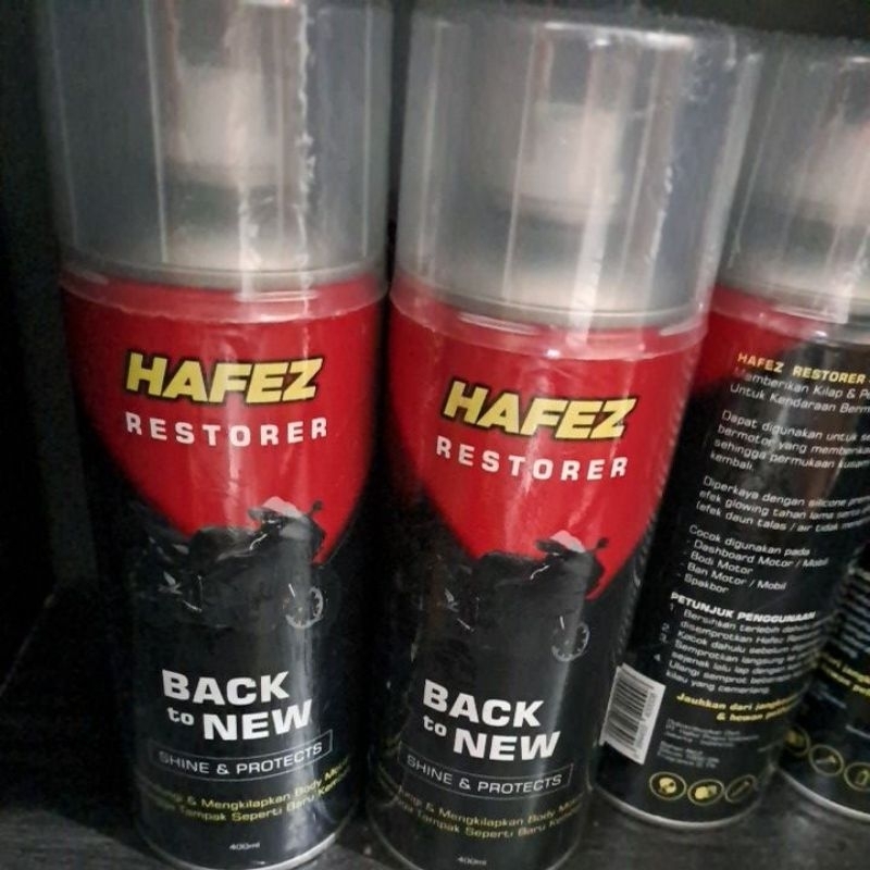 Jual Hafez Restorer pengkilap body motor 400ml | Shopee Indonesia