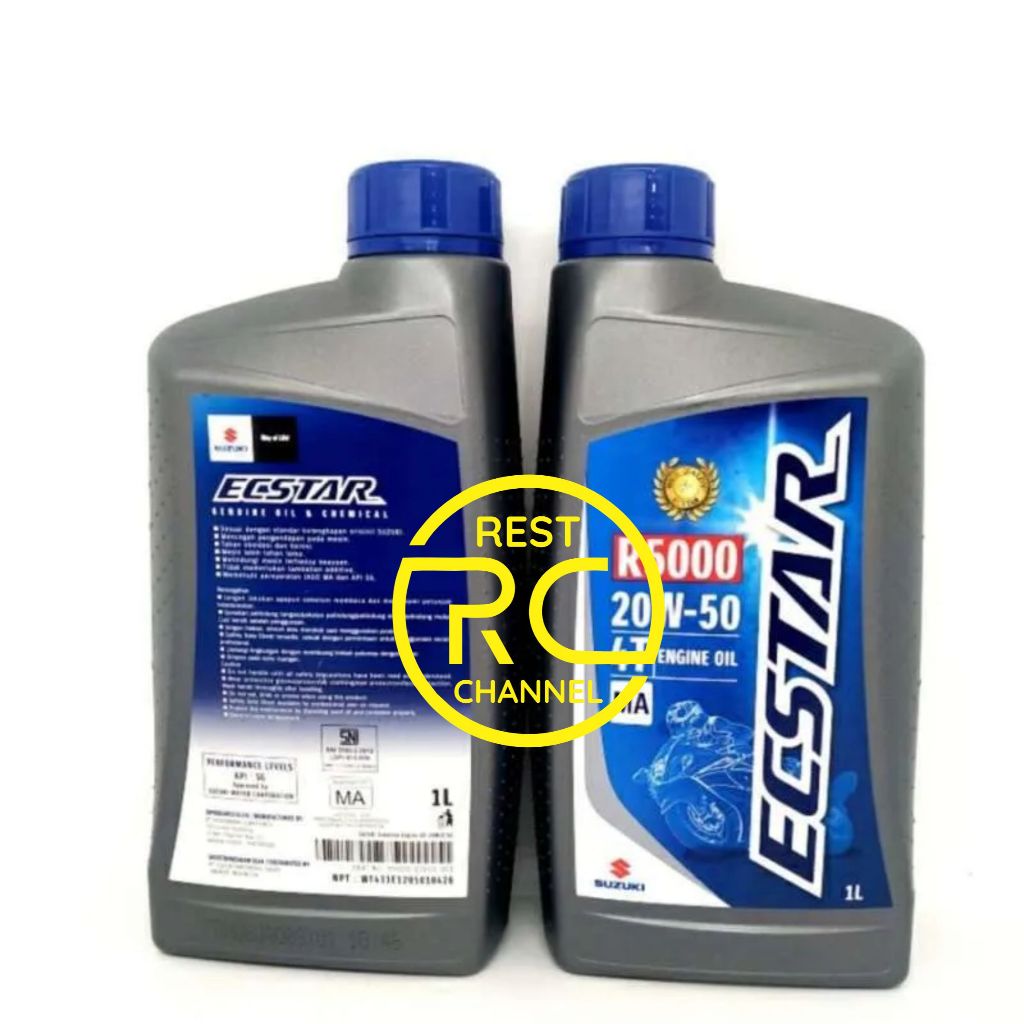 Jual Oli SGO Suzuki ECSTAR R5000 4T SAE 20W-50 1Liter 1L 1000ml ...