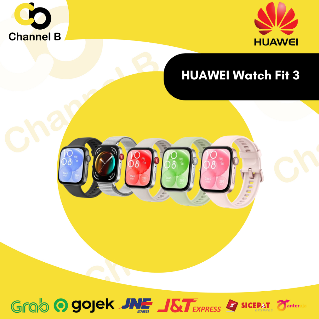 Jual HUAWEI WATCH FIT 3 | Smartwatch - Garansi Resmi | Shopee Indonesia