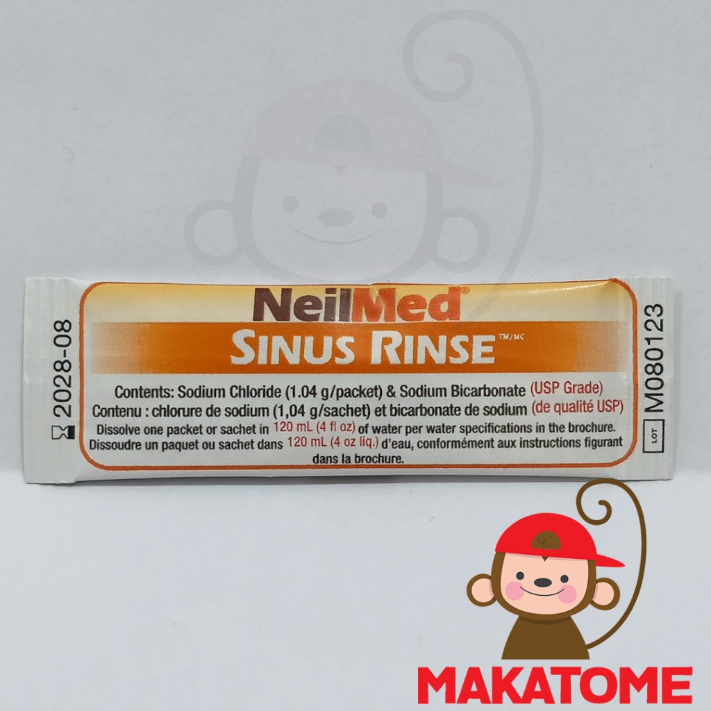 Jual NeilMed Kids Sinus Rinse Saline Nasal Kit 1 sachets Neil med anak ...