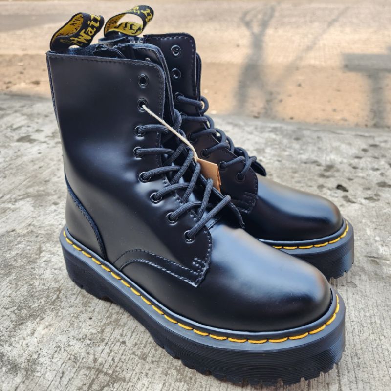 Jual New Sepatu Docmart Boots 1460 High Jadon Smooth Platform Premium ...