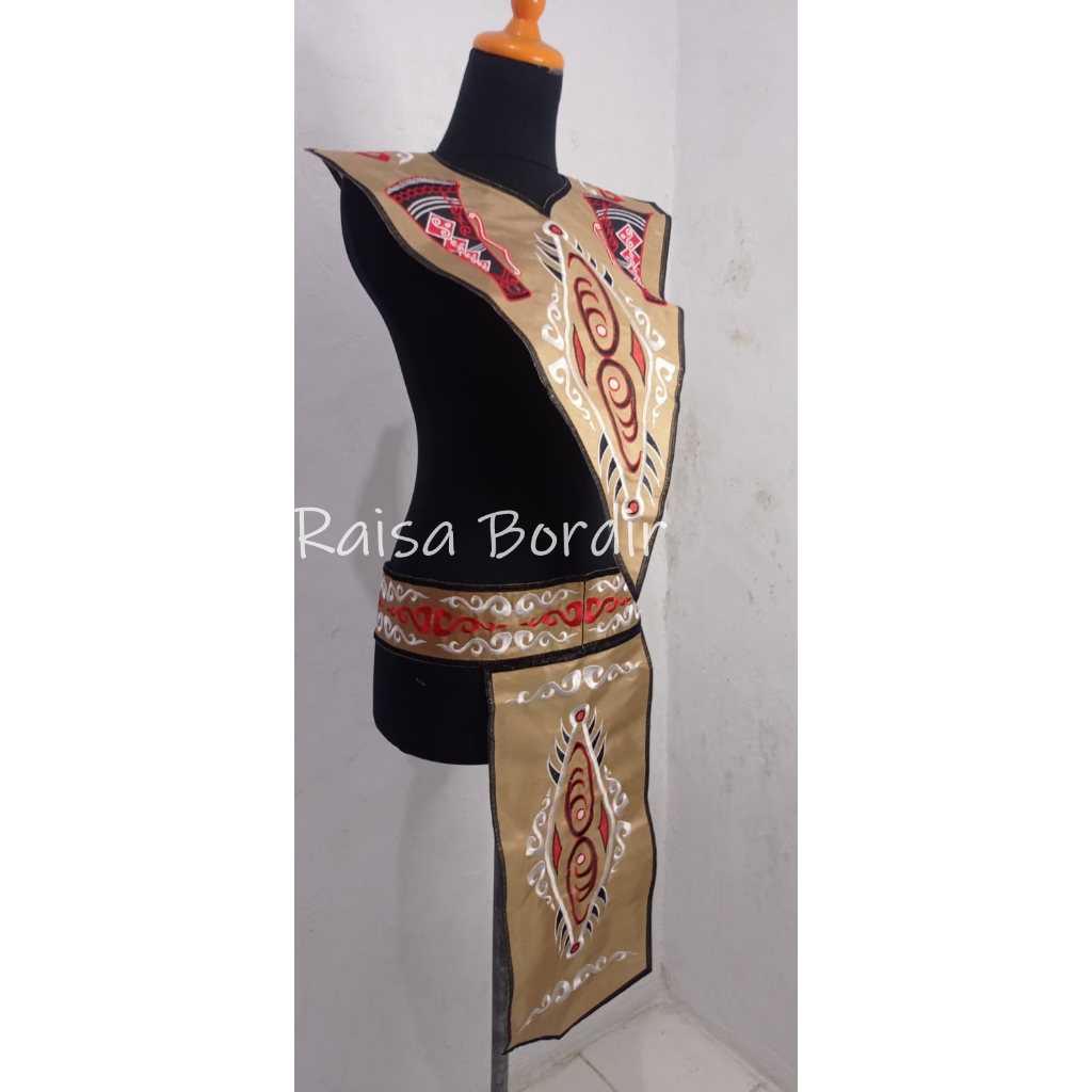 Jual Renda Bordir Kostum Tari Adat Papua | Shopee Indonesia