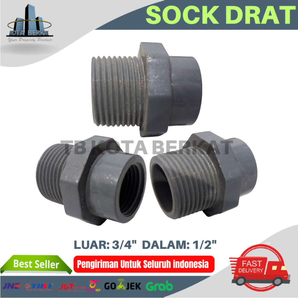 Jual SOCK DRAT LUAR DALAM TURUNAN (LUAR 3/4