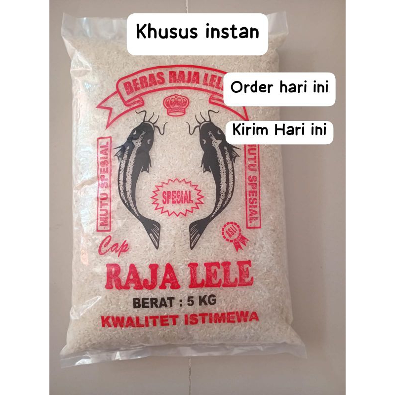 Jual Beras Raja Lele Kemasan 5kg Shopee Indonesia 0802