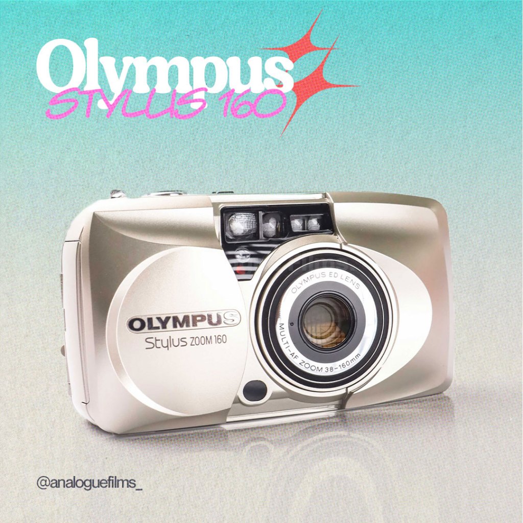 Jual Kamera Analog Olympus MJU Stylus 160 Mulus Normal | Shopee