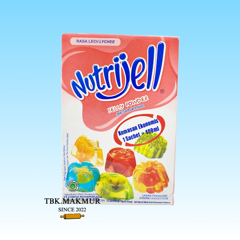 Jual Nutrijell Leci Rasa Leci 10Gr | Jelly Powder | Shopee Indonesia