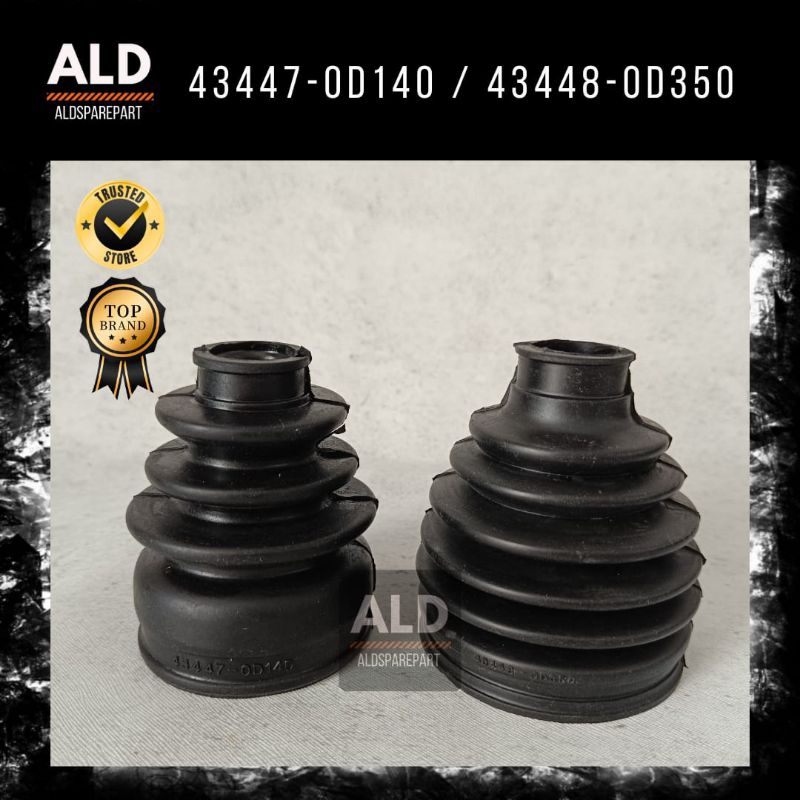 Jual Karet Boot As Roda CV Joint Luar Dalam Yaris / Etios(43447-0D140 ...
