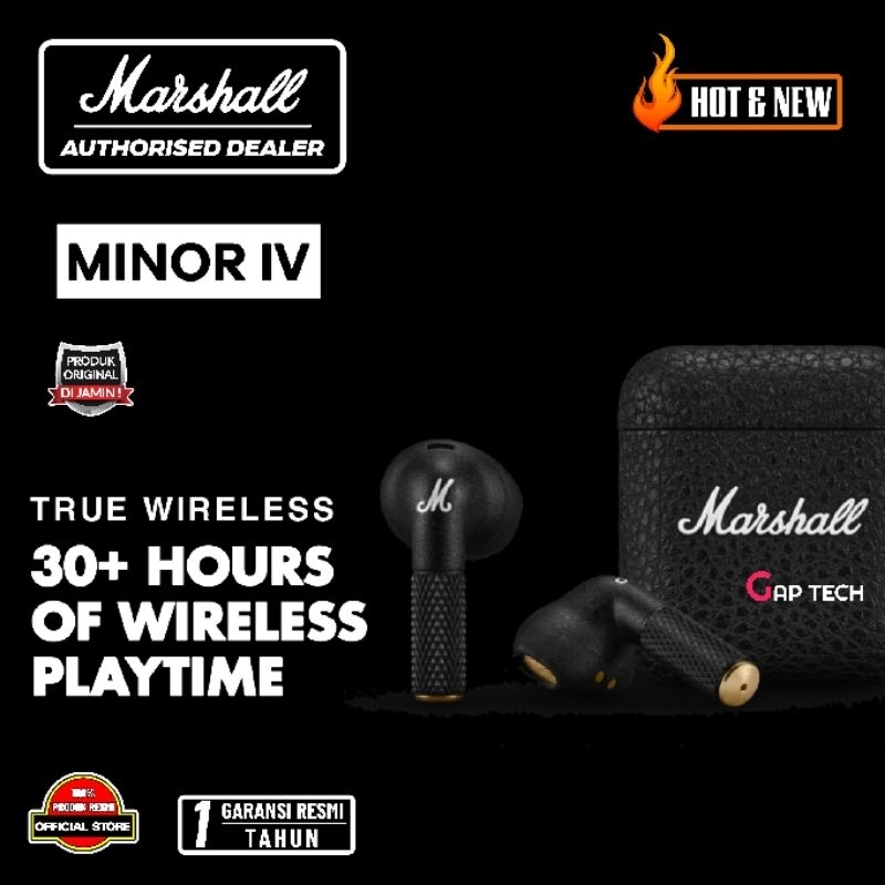Jual Marshall MINOR IV / MINOR 4 Successors MINOR III True Wireless ...