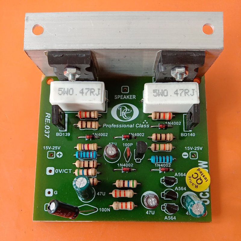 Jual Kit Power Amplifier OCL 150Watt Mono Type 083 | Shopee Indonesia
