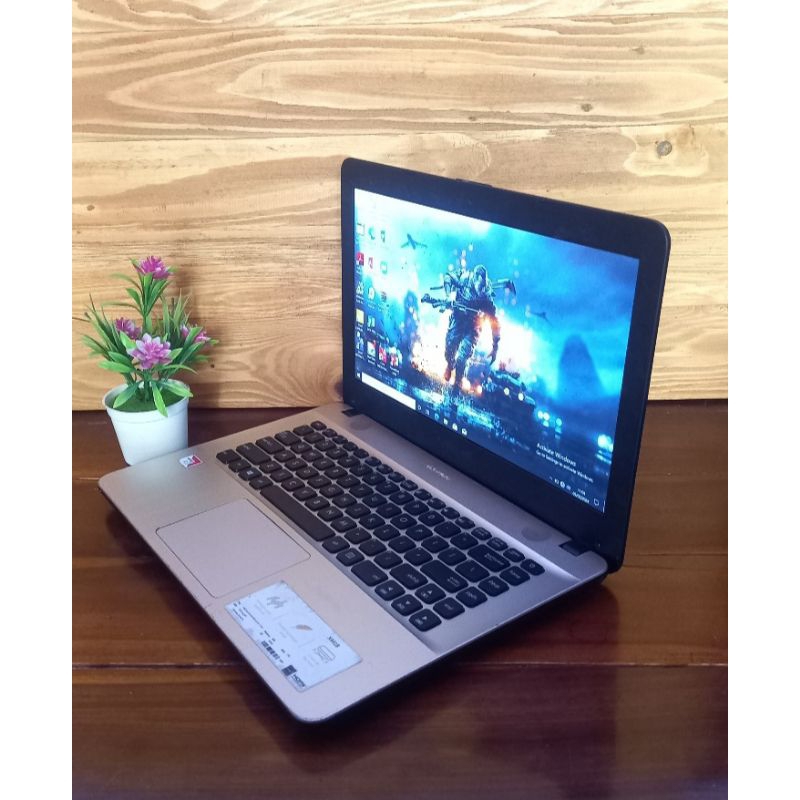 Jual Laptop ASUS X441B AMD A4 RAM 4 GB FULL HD 1920 X 1080P | Shopee ...