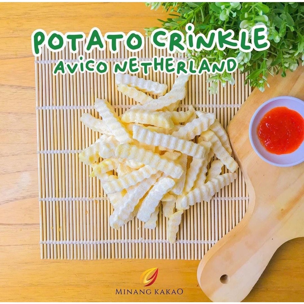 Jual Kentang Goreng Potato Crinkle Frenchfries Aviko Frozen Food