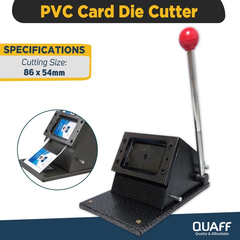 Jual Mesin Alat Pemotong Kertas Id Card Plong Id Card Pvc Card Cutter Premium Quality