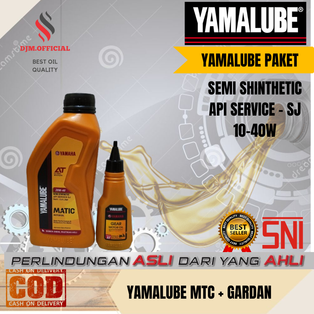 Jual Paket Hemat Oil Oli Yamaha Matic Yamalube Matic Sae W At Sh