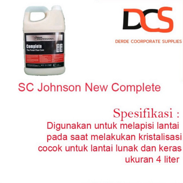 Jual SC Johnson New Complete - Floor Finished | Shopee Indonesia