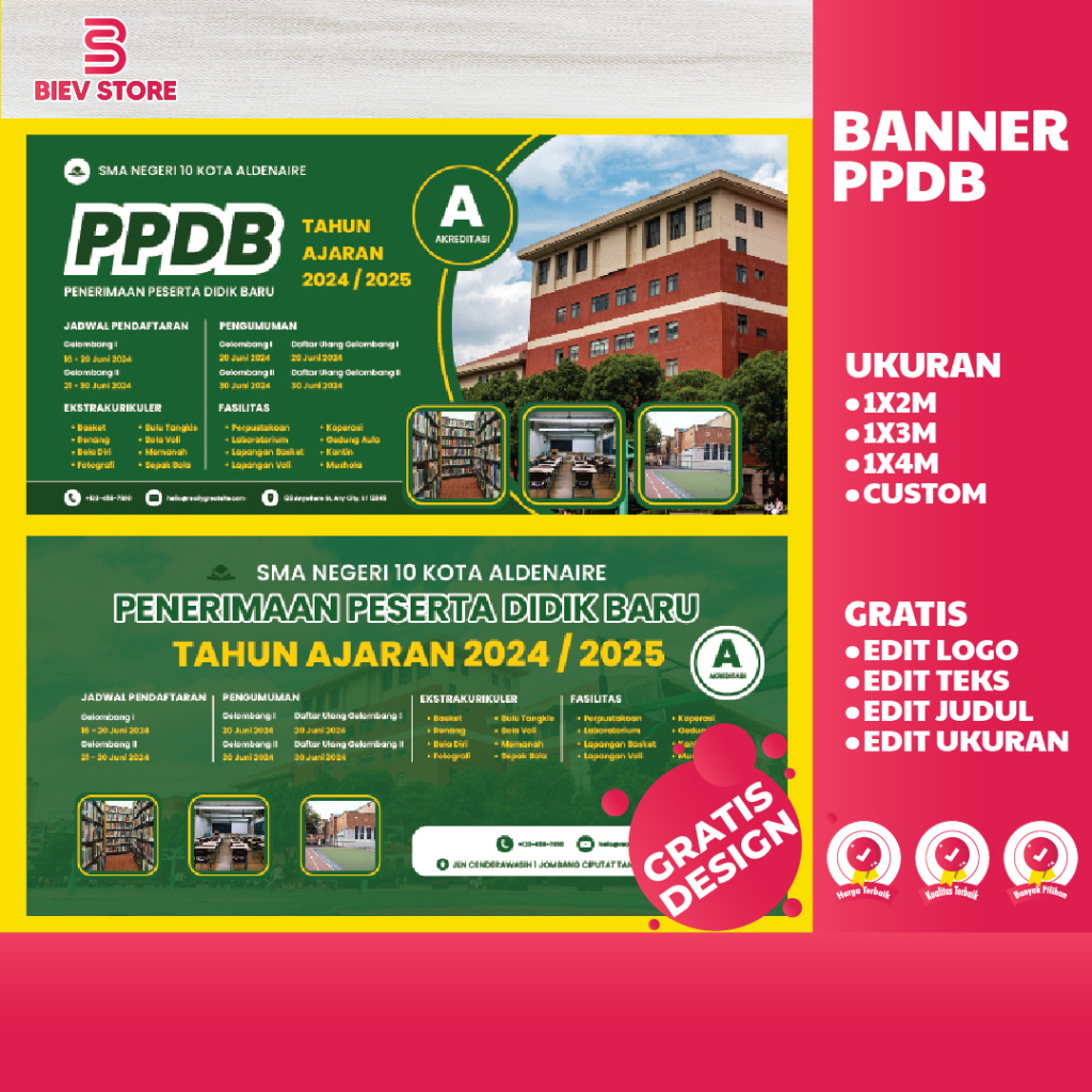 Jual SPANDUK PPDB | BANNER PPDB | SPANDUK SEKOLAH | SPANDUK DAN BANNER ...