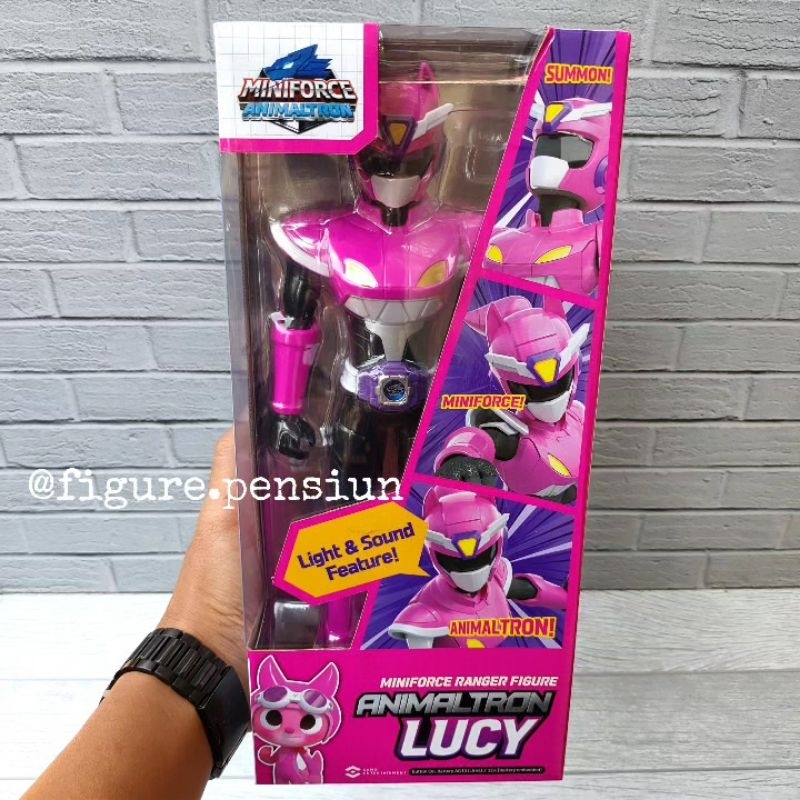Jual MINIFORCE RANGER FIGURE ANIMALTRON LUCY SUMMON ACTION FIGURE ...