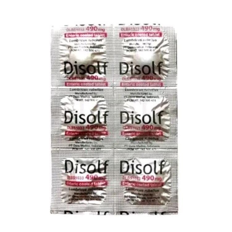 Jual Disolf 490 / strip isi 6 tablet | Shopee Indonesia