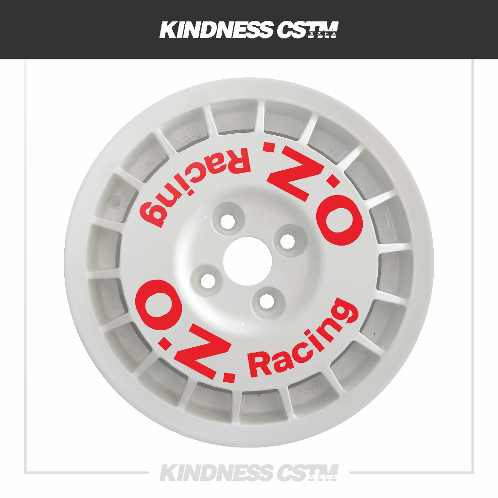 Jual sticker velg piring oz racing rally model font lama 1 | Shopee ...