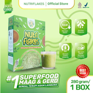 Nutriflakes Sereal Asam Lambung Umbi Garut Original 1 Box