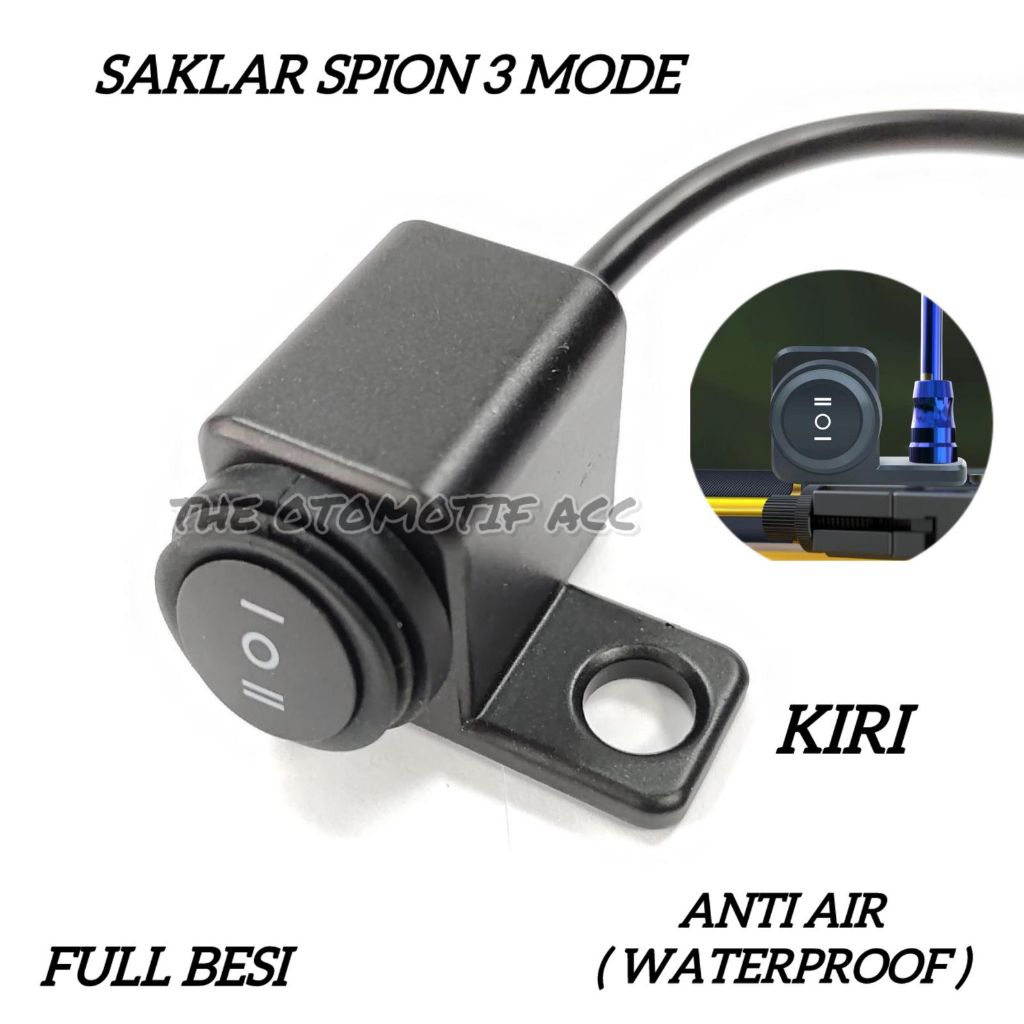 Jual Saklar Kiri Dudukan Spion On Off Lampu Mode Tombol Model Kotak