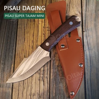 Oita Pisau Tulang Pisau Survival Pisau Camping Pisau Dapur Pisau Koki Pisau Jepang Super Tajam COD