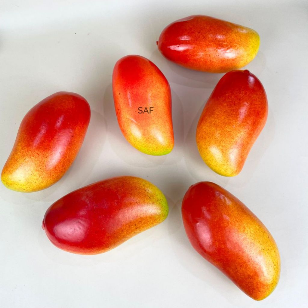 Jual SAF Mangga Merah Buah Artificial Palsu - Fake Mango Props Foto ...
