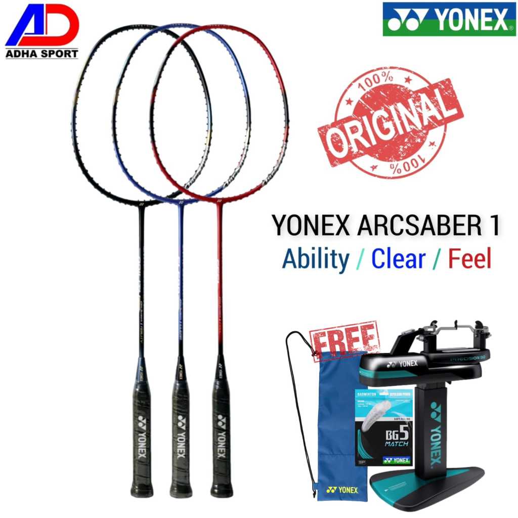 Jual Yonex Arcsaber 1 Ability / Clear / Feel Raket Badminton ...