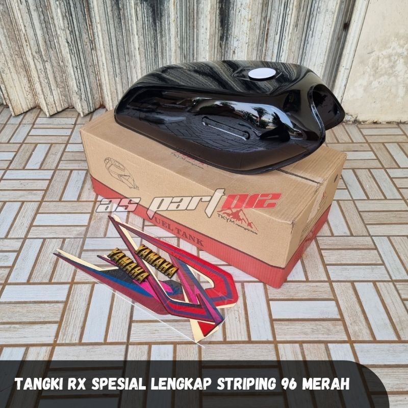 Jual TANGKI RX S RX SPESIAL LENGKAP STRIPING 96 MERAH DAN EMBLEM YAMAHA ...