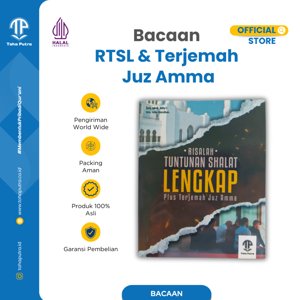 Jual Toha Putra - Risalah Tuntunan Shalat Lengkap ( RTSL ) Dan Terjemah ...