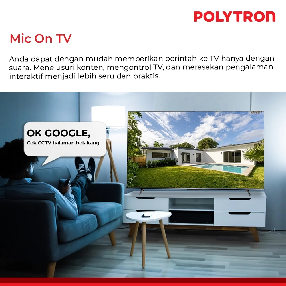 TV Polytron 65 inch