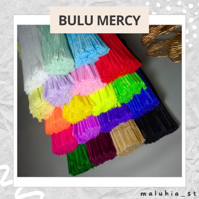 Jual MURAH!! [10 pcs] Bulu Mercy / Kawat Bulu 30 cm | Shopee Indonesia