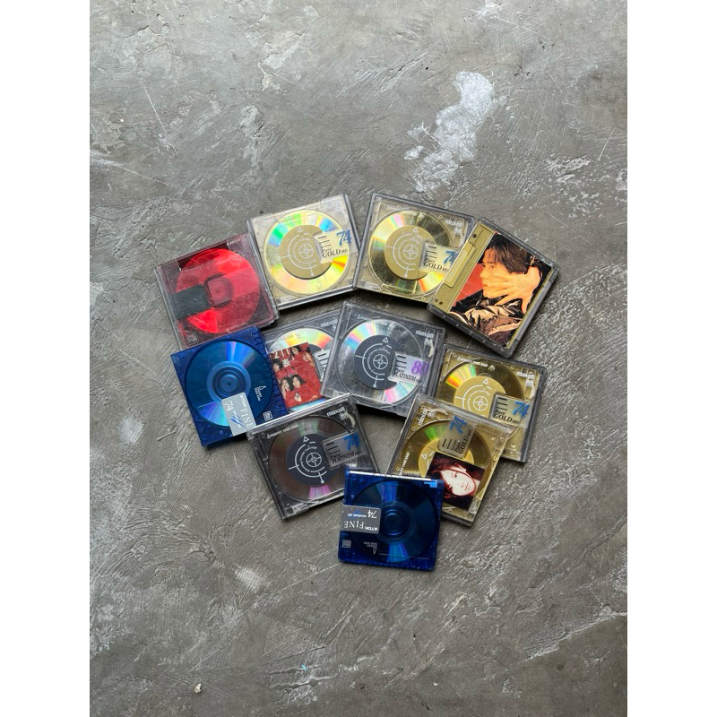 Jual kaset minidisc 11pcs Shopee Indonesia