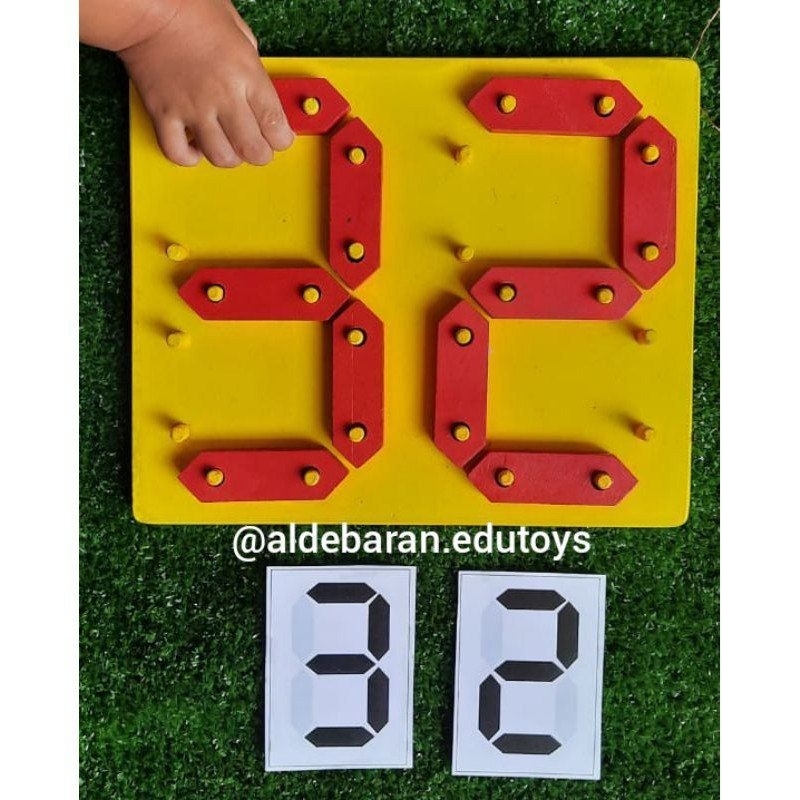 Jual ALAT PERAGA EDUKASI BELAJAR MENGENAL ANGKA / MAINAN ANAK ANGKA ...