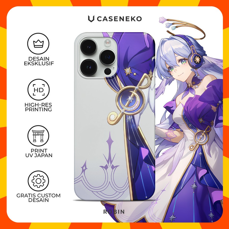 Jual Custom Case Robin Honkai Star Rail Casing HP 2 | Shopee Indonesia