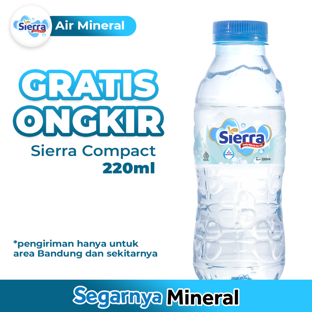 Jual Sierra Compact 220ml | Sierra Mineral Water | Shopee Indonesia