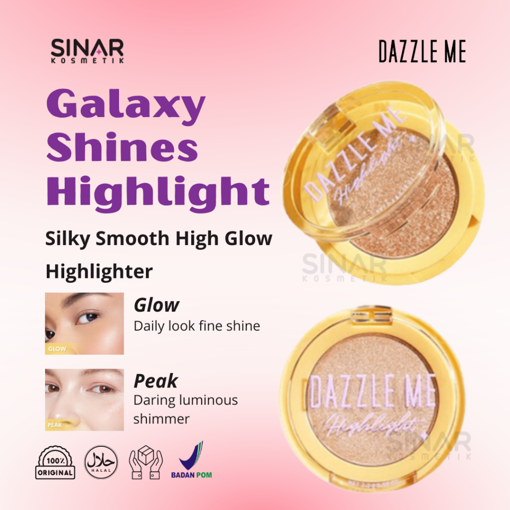 Jual Dazzle Me Galaxy Shines Highlight | Silky Smooth High Glow ...
