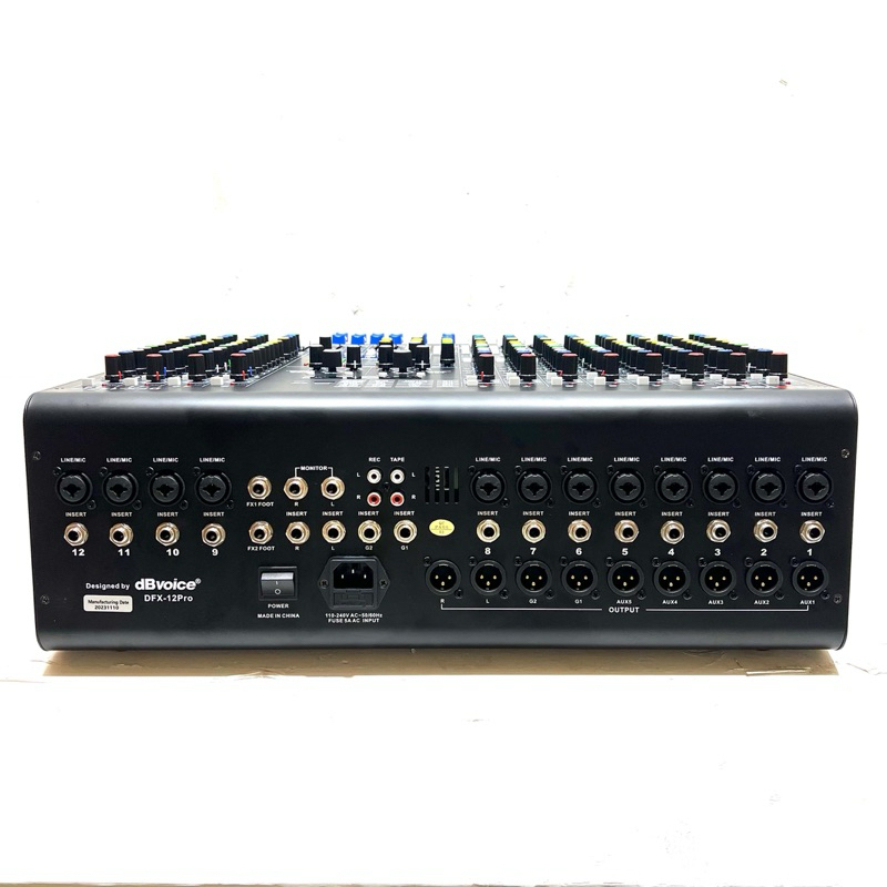 Jual Mixer dBVoice DFX 12 Pro Original 12 Channel db Voice DFX 12PRO ...